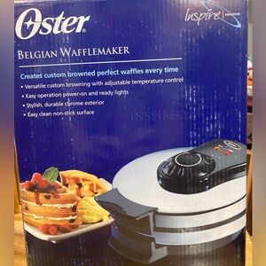 Belgian waffle maker.